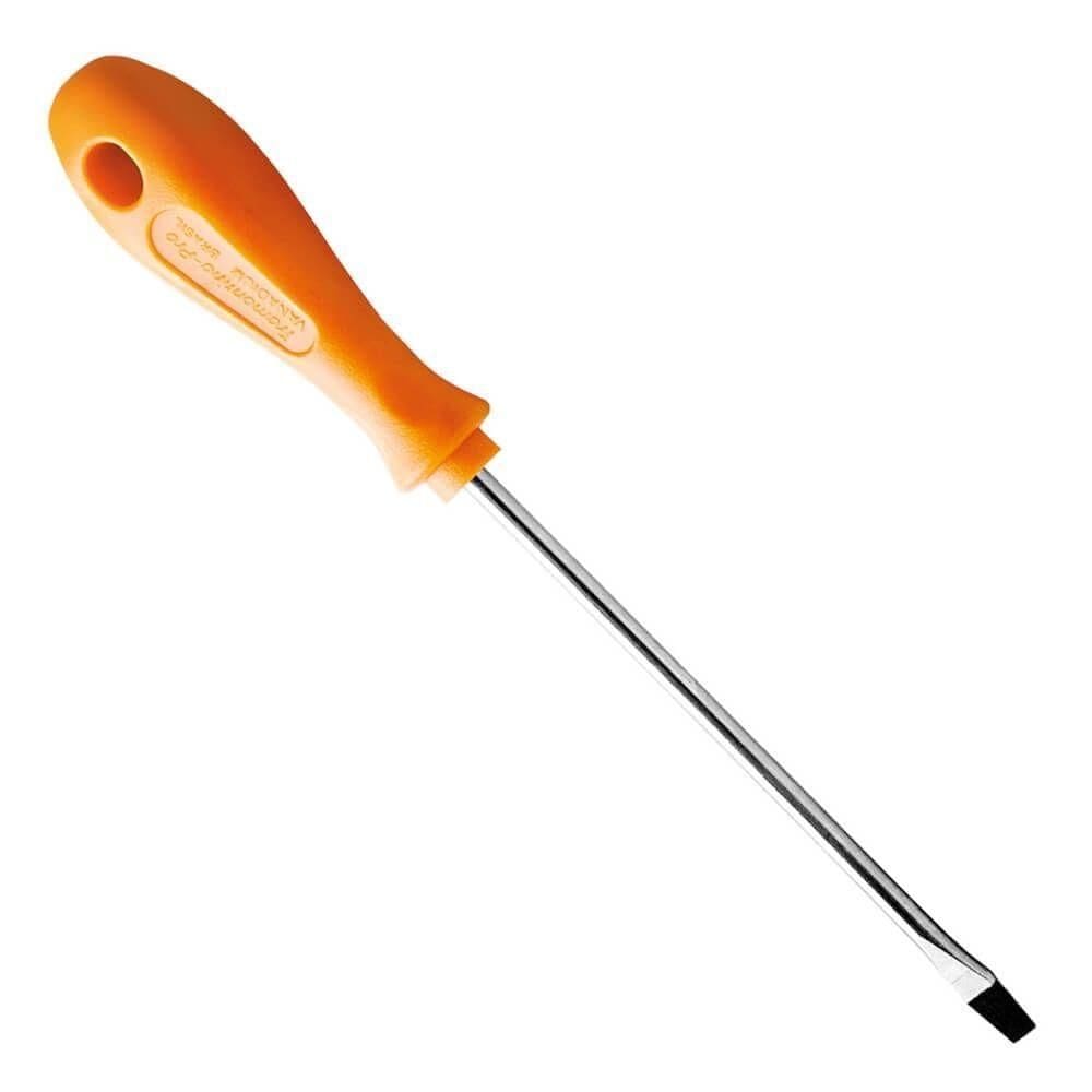 Chave De Fenda Em Aço Com 3x125mm E 1-8x5”” Polegada - 44130012 - Tramontina Chave Fenda Ponta Chata 3x125mm Tramontina