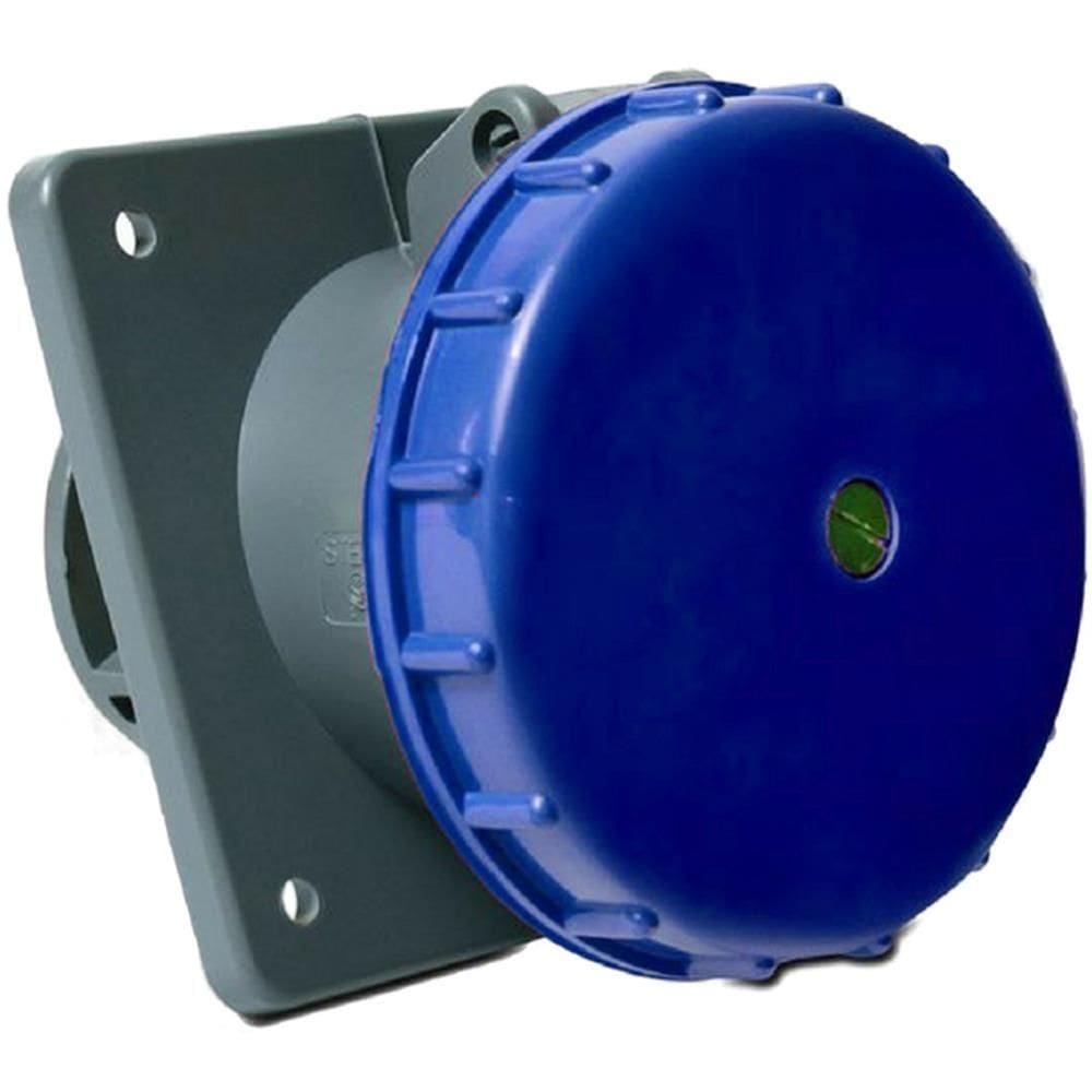 Tomada De Embutir 3p+t 63a 220-240 Volts - S4549 - Steck Tom Embut 3p+t63a 220-240v S-4549 Steck