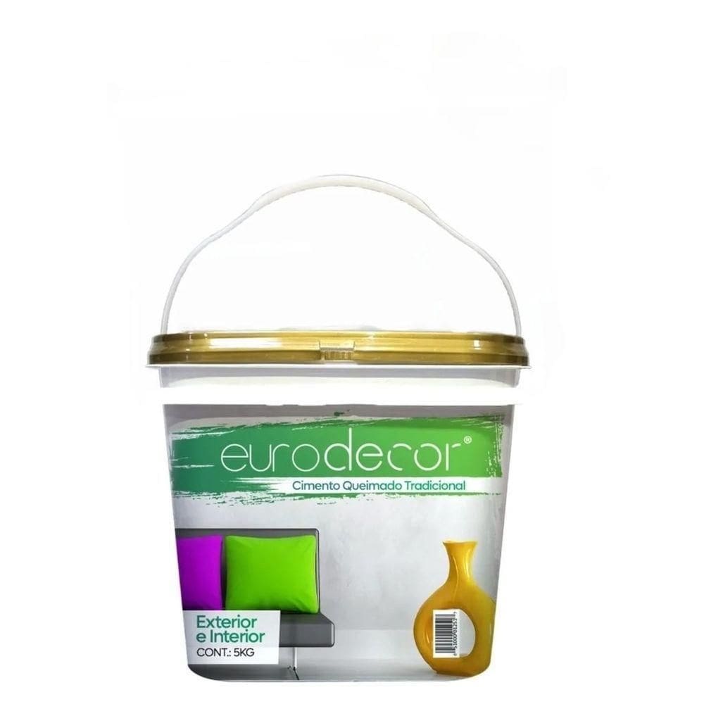 Cimento Queimado Pronto Eurodecor Azul Estelar 5kg