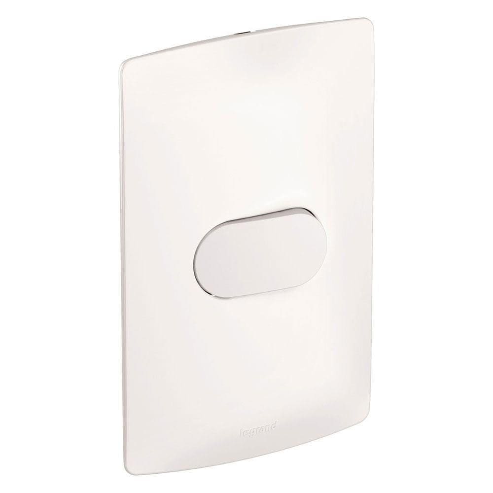 Interruptor Simples 4x2 10a Ny Branco Nereya - 663100 - Pial Interrup.simples 4x2 Ny Br 10a Nereya Pi