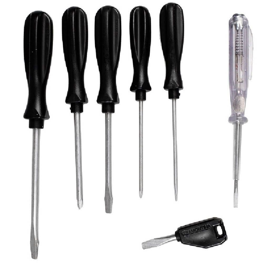 Kit De Ferramentas Com 7 Peças - 43408109 - Tramontina Kit De Ferramentas 7 Pcs Tramontina