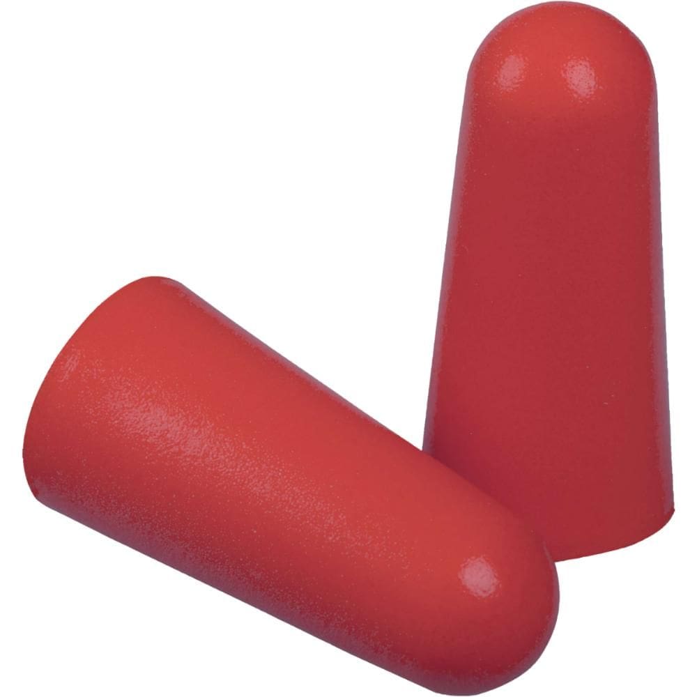 Kit 20 Protetor Auricular Plug Conic Vermelho Sem Cordão Espuma PU Delta Plus