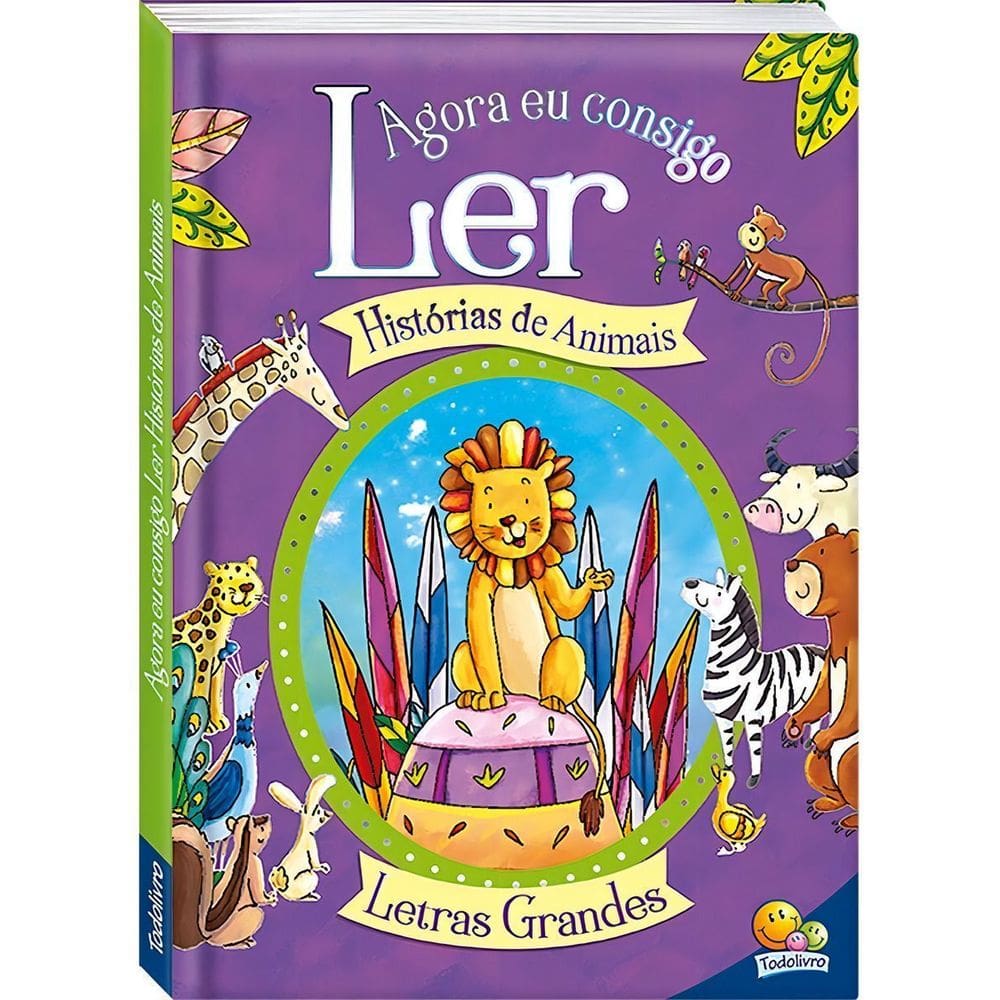 Agora Eu Consigo Ler II: Histórias de Animais