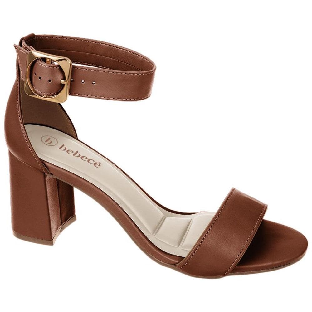Sandália Feminina De Salto Bloco Bebecê T6059-500