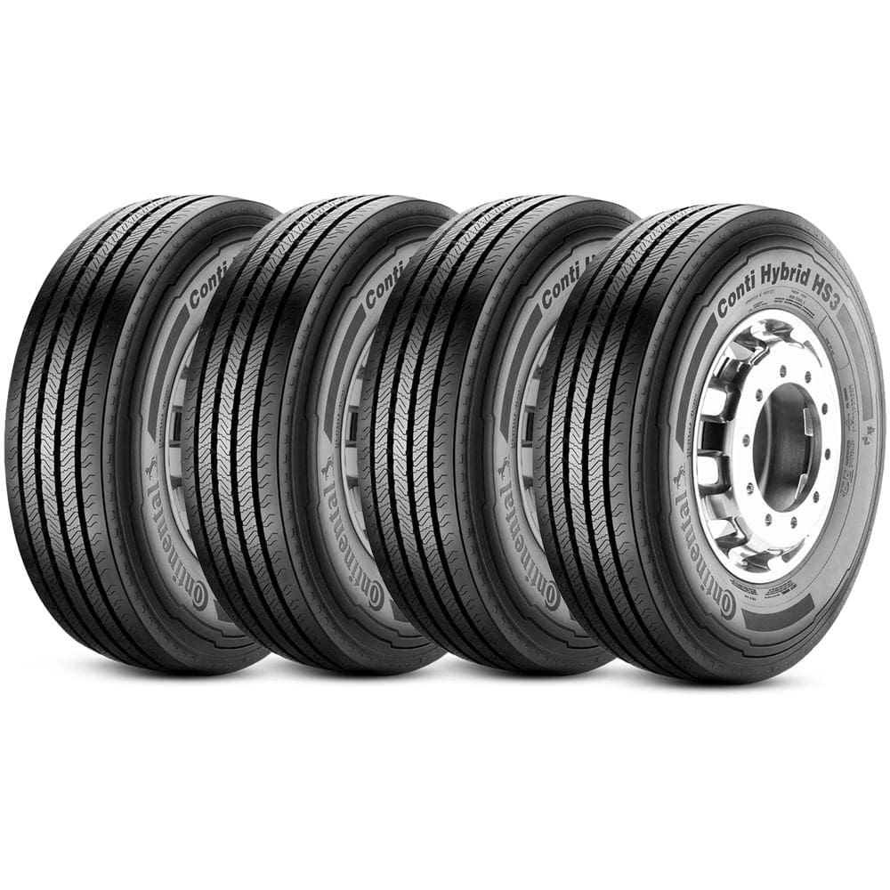 Kit 2 Pneu 275/80R22.5 Continental Conti Hybrid HS3 149/146L