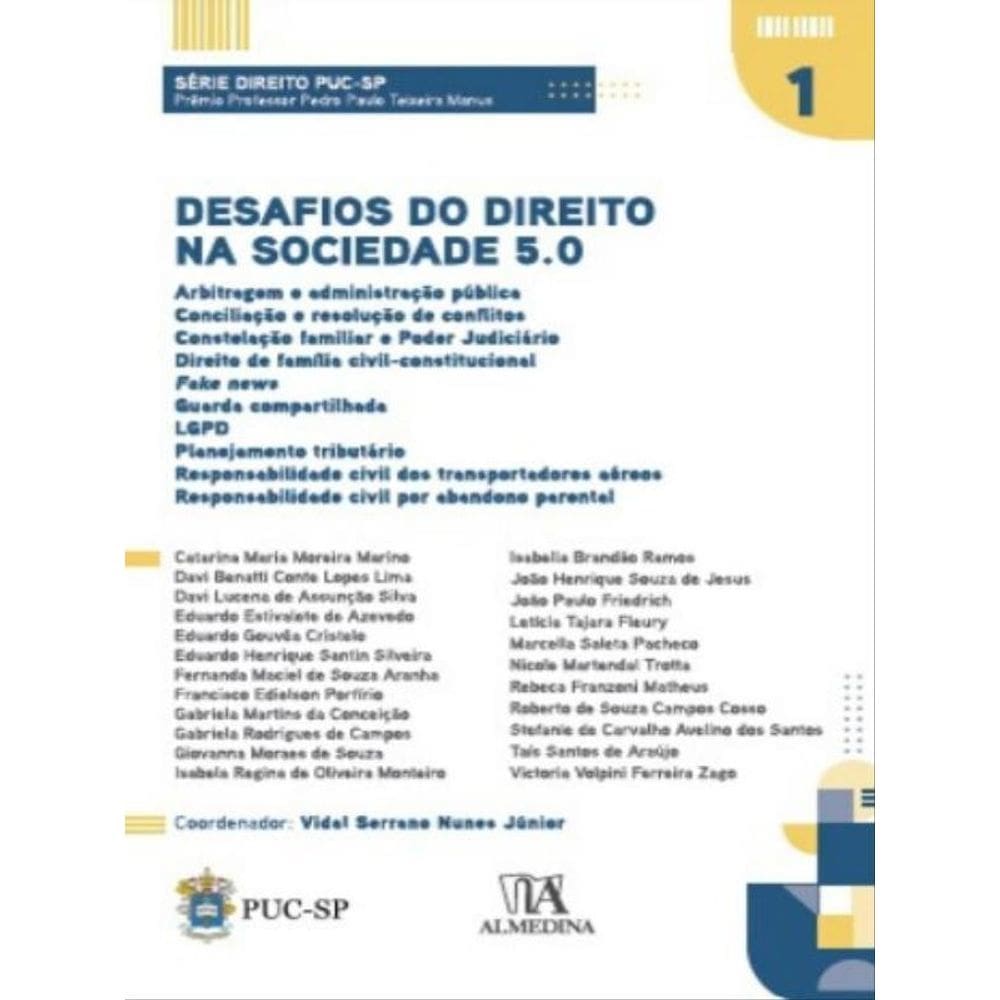 Desafios Do Direito Na Sociedade 5.0 - Vol. 1
