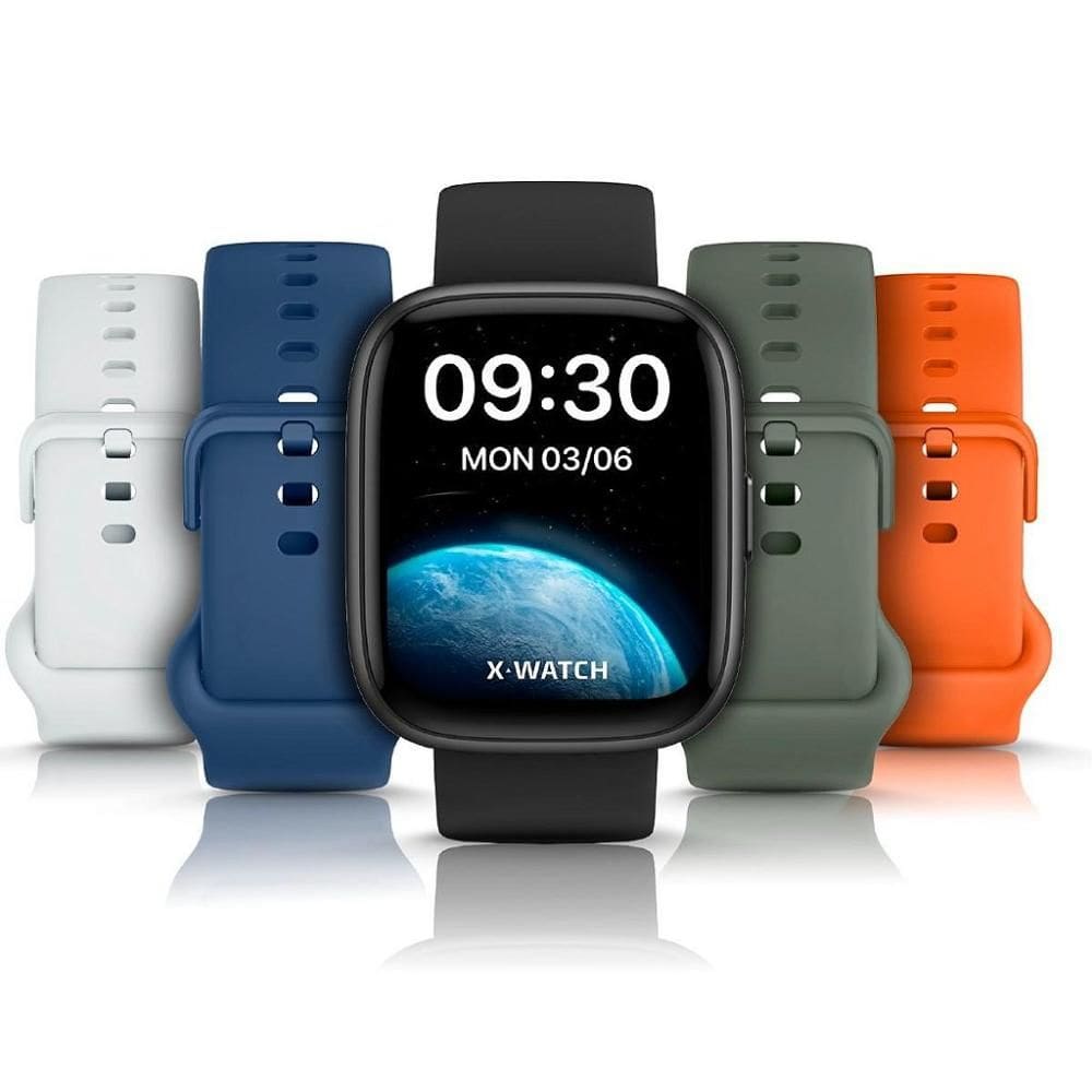 Smartwatch Unissex Alexa X-Watch XSWUQPI010A Troca Pulseira