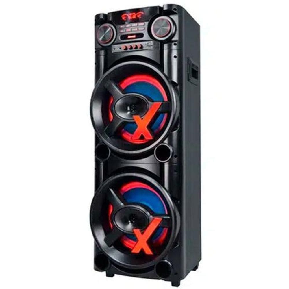Caixa De Som Amplificada Amvox ACA 1900 New X Power X 1900W Bivolt