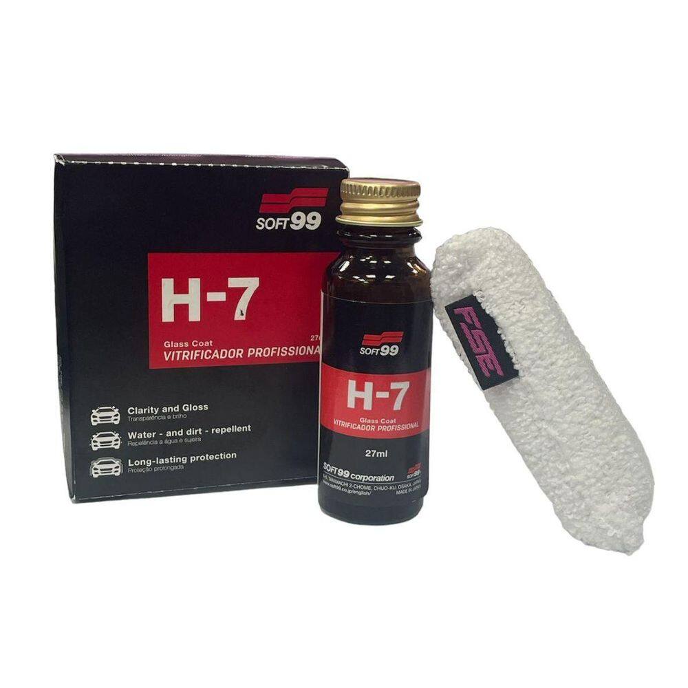 Vitrificador De Pintura H7 Glass Coat 27Ml Soft99