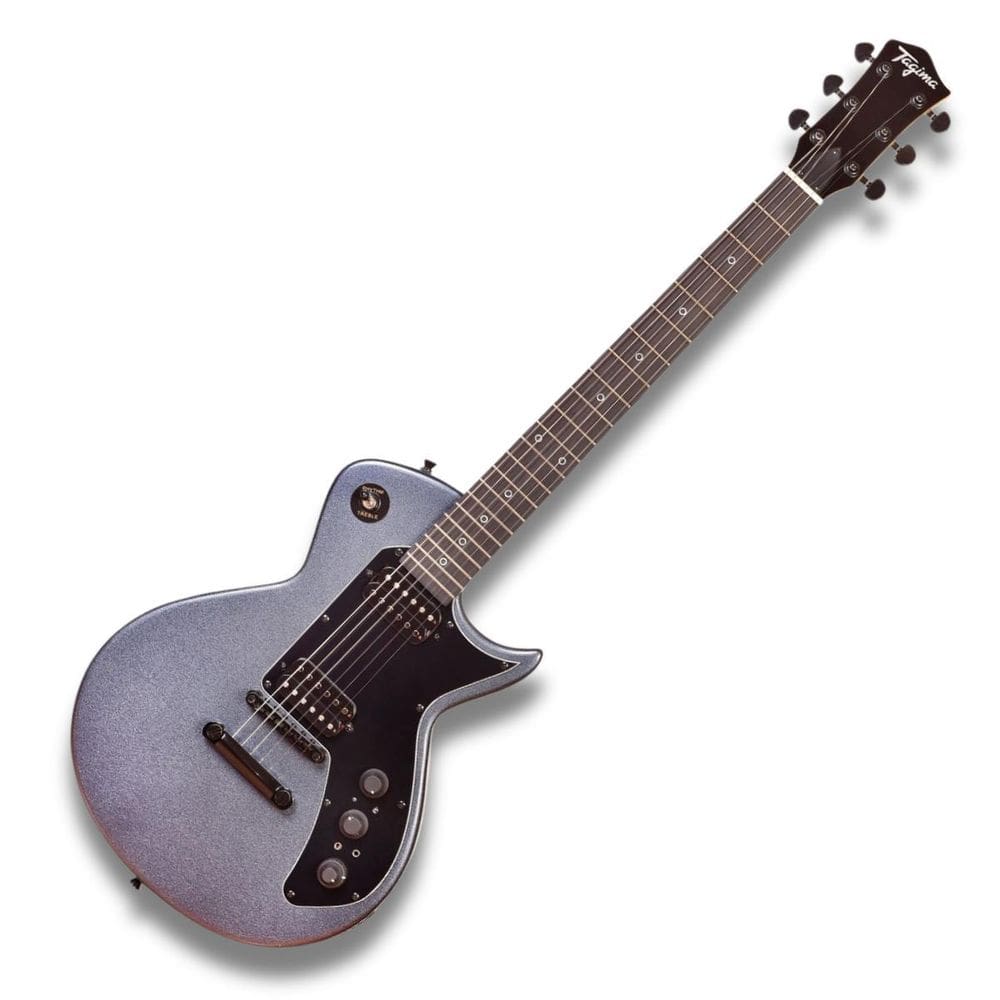 Guitarra Single Cut Tagima Cinza Sixmart Sc Mdsv 6 Efeitos