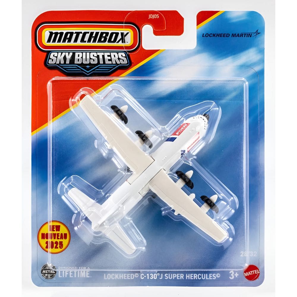Aviao Lockheed C-130 J Super Hercules - Matchbox MATTEL