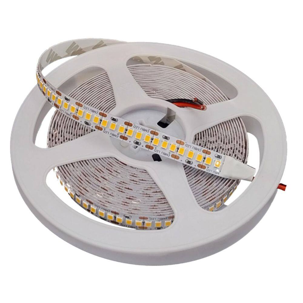 Fita Led 12V 12W/M 3000K IP20 Rolo 5 Metros 10mm 240LEDS/m 1200lm