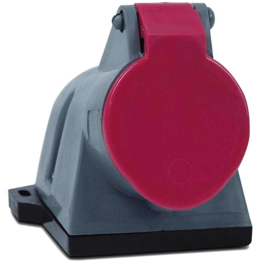 Tomada De Sobrepor 3p+t 16a 200-250v - S4009 - Steck Tom Sob 3p+t16a 200-250v 9h Steck S-4009