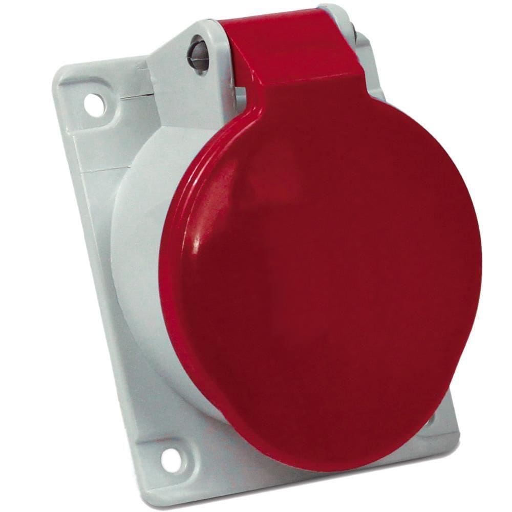 Tomada De Embutir 3p+t 16a 380-440v - N4046 - Steck Tom Embut.3p+t16a 380-440v N-4046 Steck