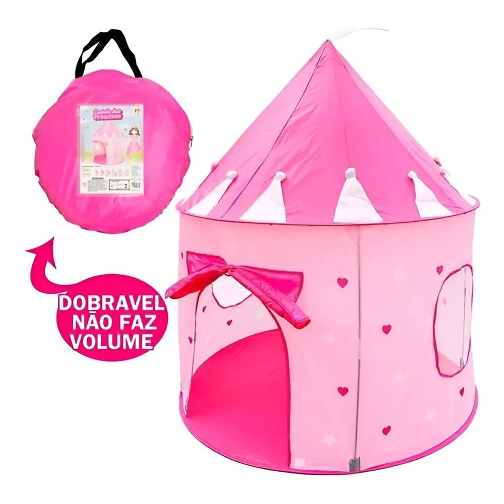 Barraca Castelo Das Princesas Infantil Menina - Dm Toys