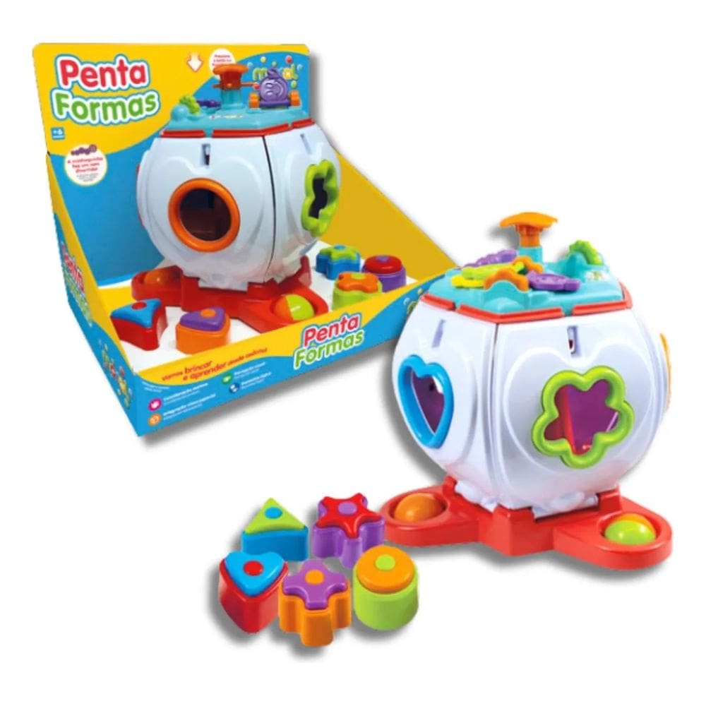 Penta Formas Divertido Didático - Maral