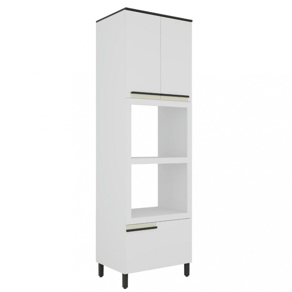 Paneleiro Torre Quente 2 Portas 1 Gaveta Manhattan Herval