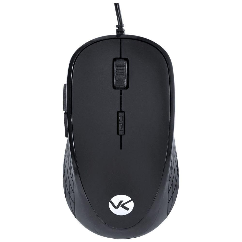 Mouse Optico Silent 2000 Dpi Silencioso Usb Preto - Sm100