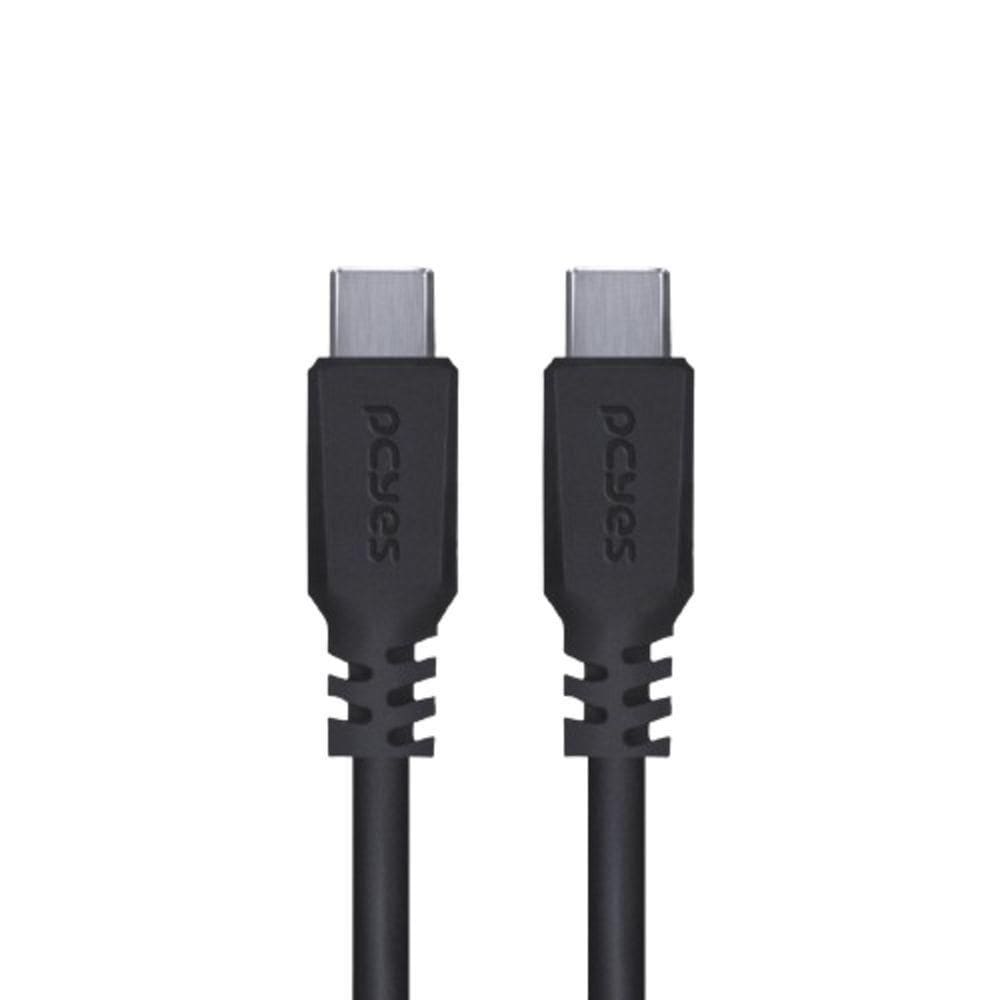 Cabo Para Usb Tipo C Para Usb Tipo C - Type C 1 Metro Preto - Pucp-01