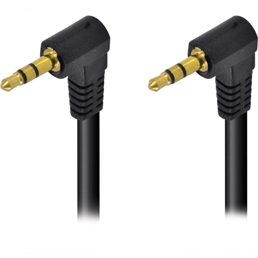 Cabo De Audio P2 X P2 ( Stereo) Metros 2 Conectores De 90 Graus - 35sa90-15
