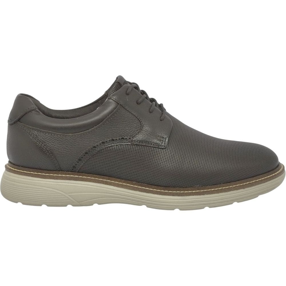 Sapato Esporte Social Casual Masculino Dia a Dia Trabalho Passeio em Couro Bico Redondo Calce Fácil Ferracini 4572
