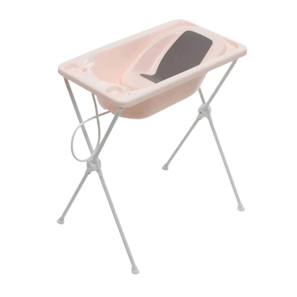 Banheira de Bebê Plástica Acqua Trio Rose - Galzerano
