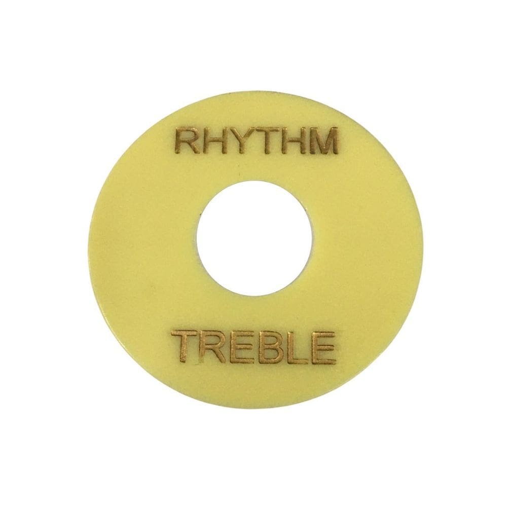 Plate Placa Escudo Chave Seletora Les Paul Creme