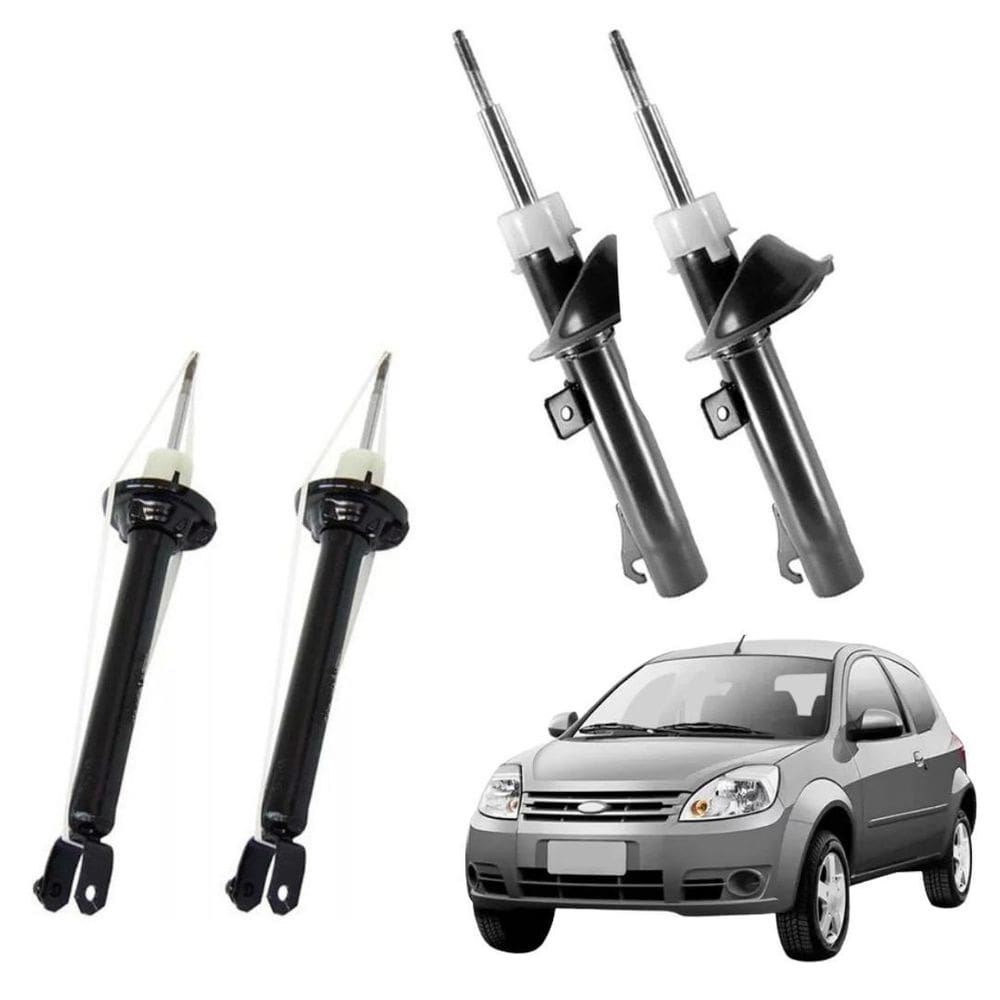 Par Amortecedor Dianteiro E Traseiro Ka 2008 A 2013