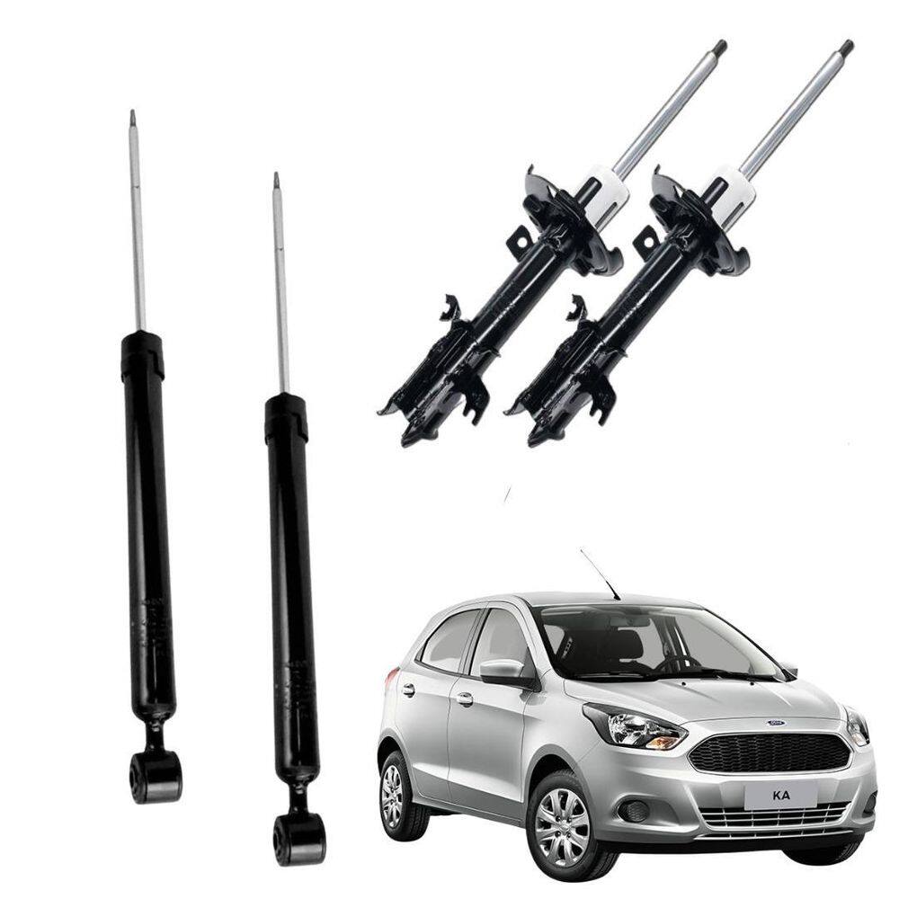 Par Amortecedor Dianteiro E Traseiro Ka 3C 2014 A 2021