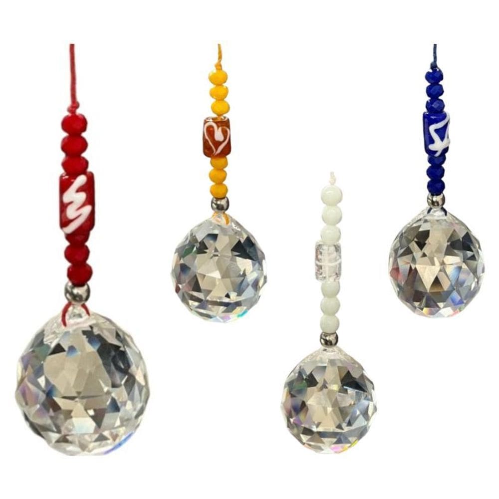 Protetor Ambiente Orixás Cristal Facetado 40Mm-Escolha A Cor