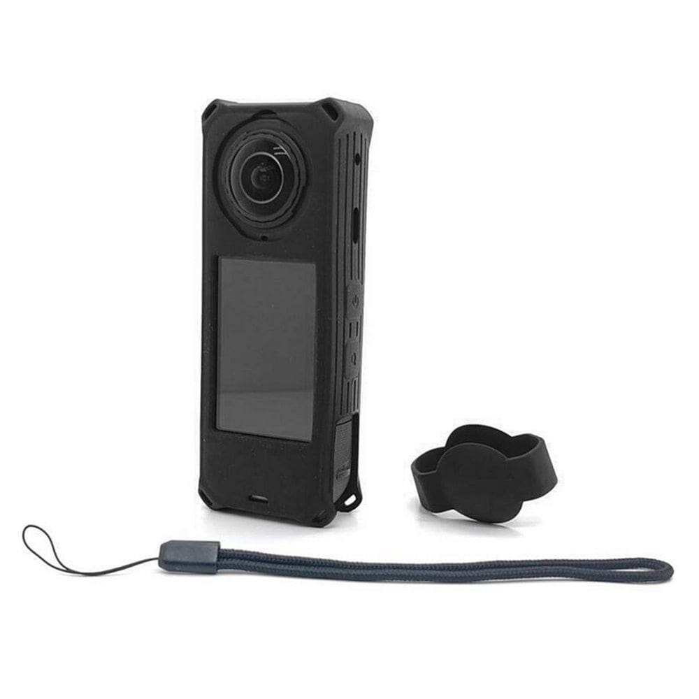 Capa De Silicone Com Protetor De Lente Para Insta360 X5