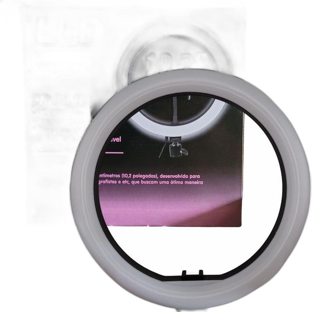 Ring Light 10.2 3200K Á 5500K 26Cm De Diâmetro 5V 20W