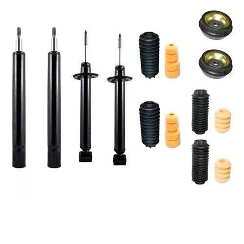 4 Amortecedor + 4 Kit Santana 97 98 99 00 01 02 03 04 05 06