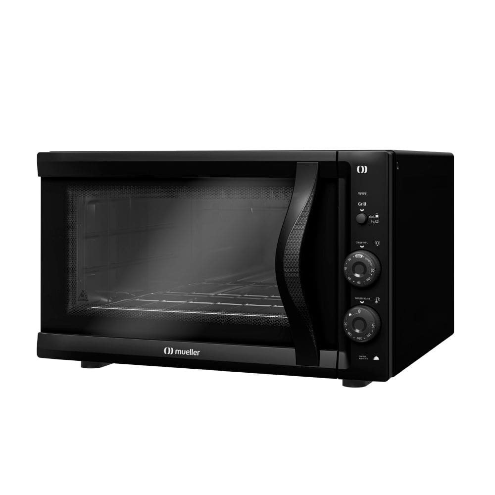 Forno Elétrico de Bancada Mueller MFB50F 50L Vidro Duplo&Grill PTO-220v