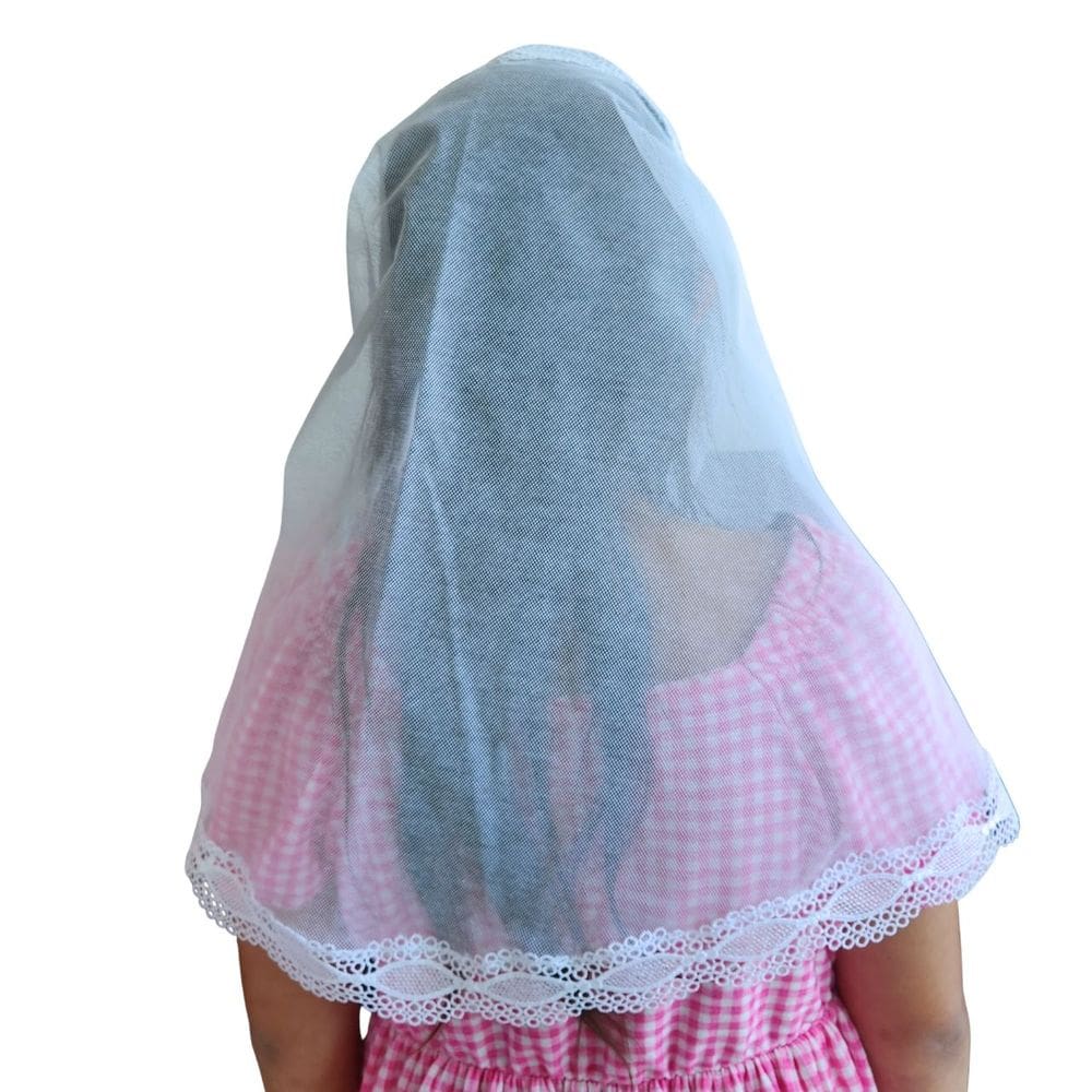 Véu CCB Infantil Delicada Redondo