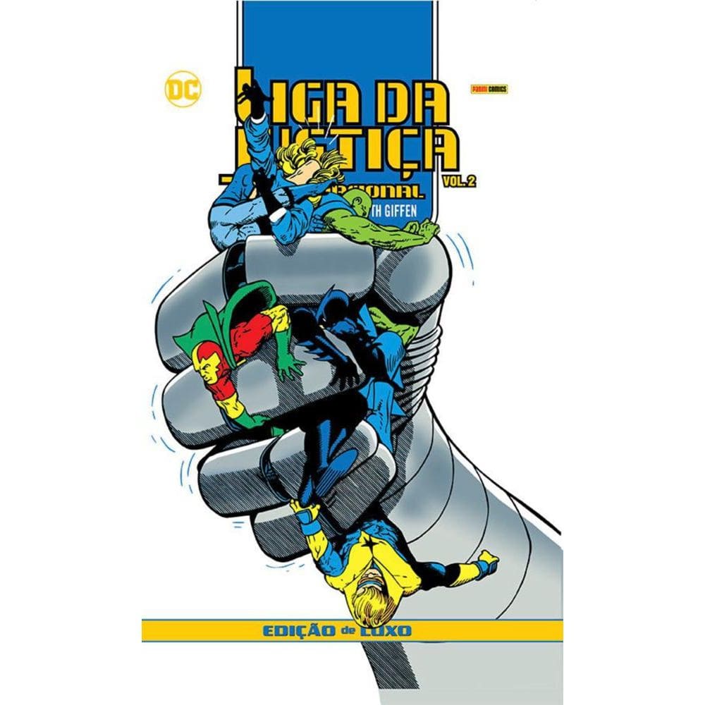 Liga Da Justiça Internacional Por J.M. DeMatteis E Keith Giffen – Edição De Luxo Vol. 2
