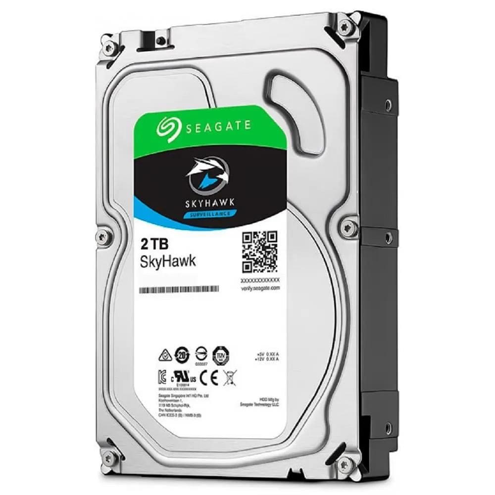 HD Seagate Surveillance SkyHawk 2TB 5400 RPM, 256MB, 3.5, SATA 6 - ST1000VX017
