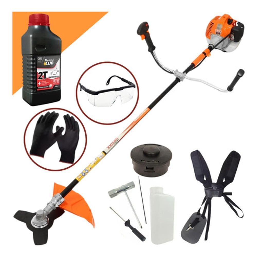 Roçadeira Vulcan Vr520 H Vr-520h Super Forte + Oleo Toyama