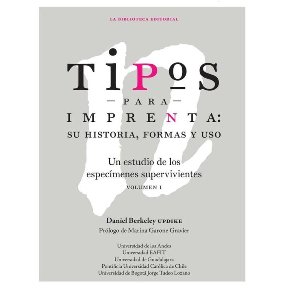 Tipos para imprenta - Espanhol