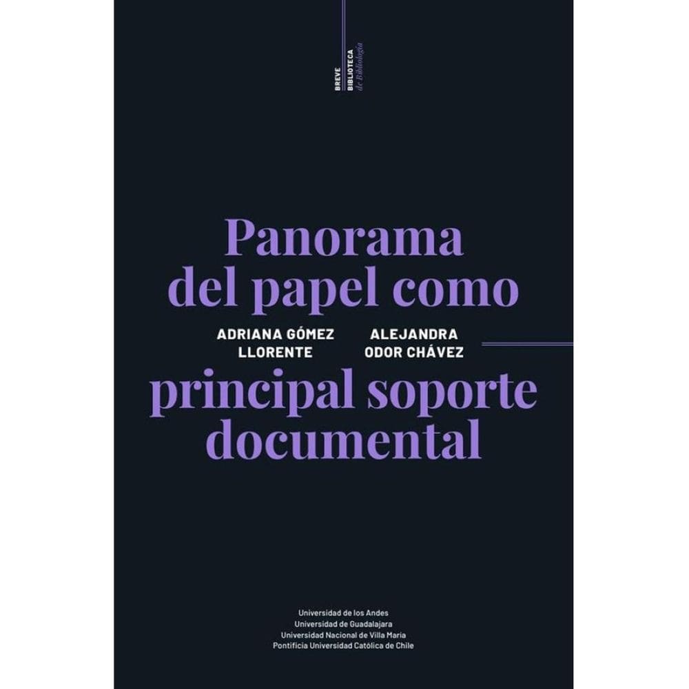 Panorama del papel como principal soporte documental - Espanhol