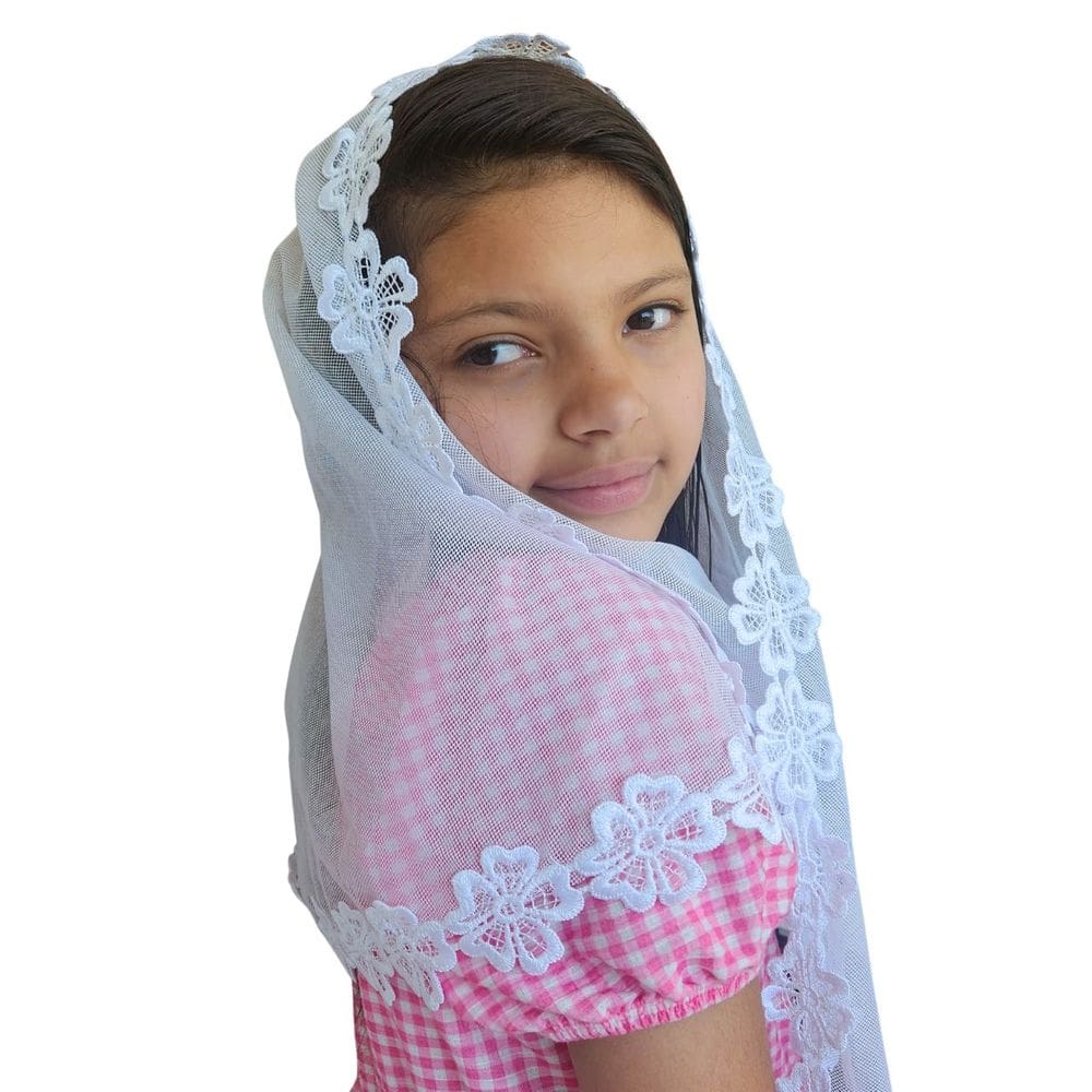 Véu CCB Juvenil Flores 9 a 12 Anos