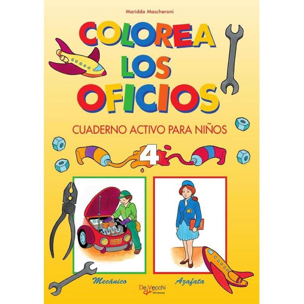 Colorea los oficios 4 - Espanhol