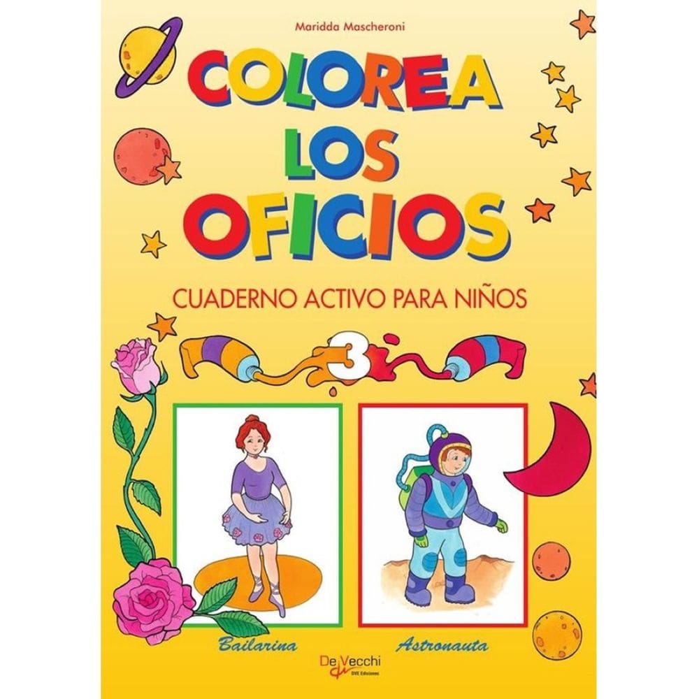 Colorea los oficios 3 - Espanhol