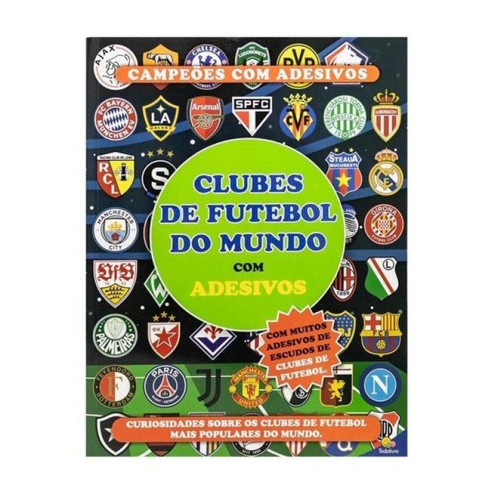 Campeões Com Adesivos: Clubes De Futebol Do Mundo