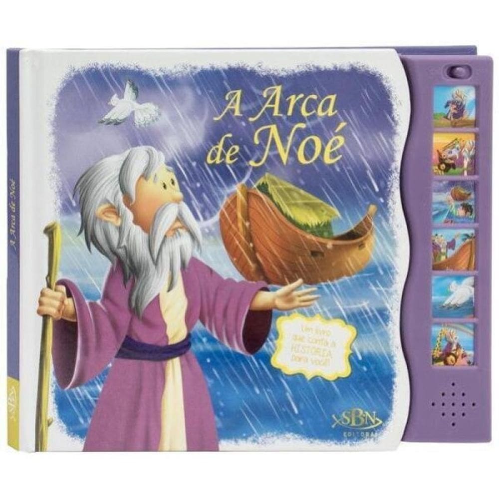 Livro Sonoro - Histórias Da Bíblia: Arca...