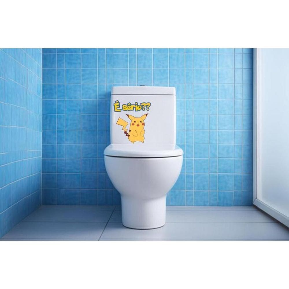 Adesivo De Vaso Sanitario Pokemon