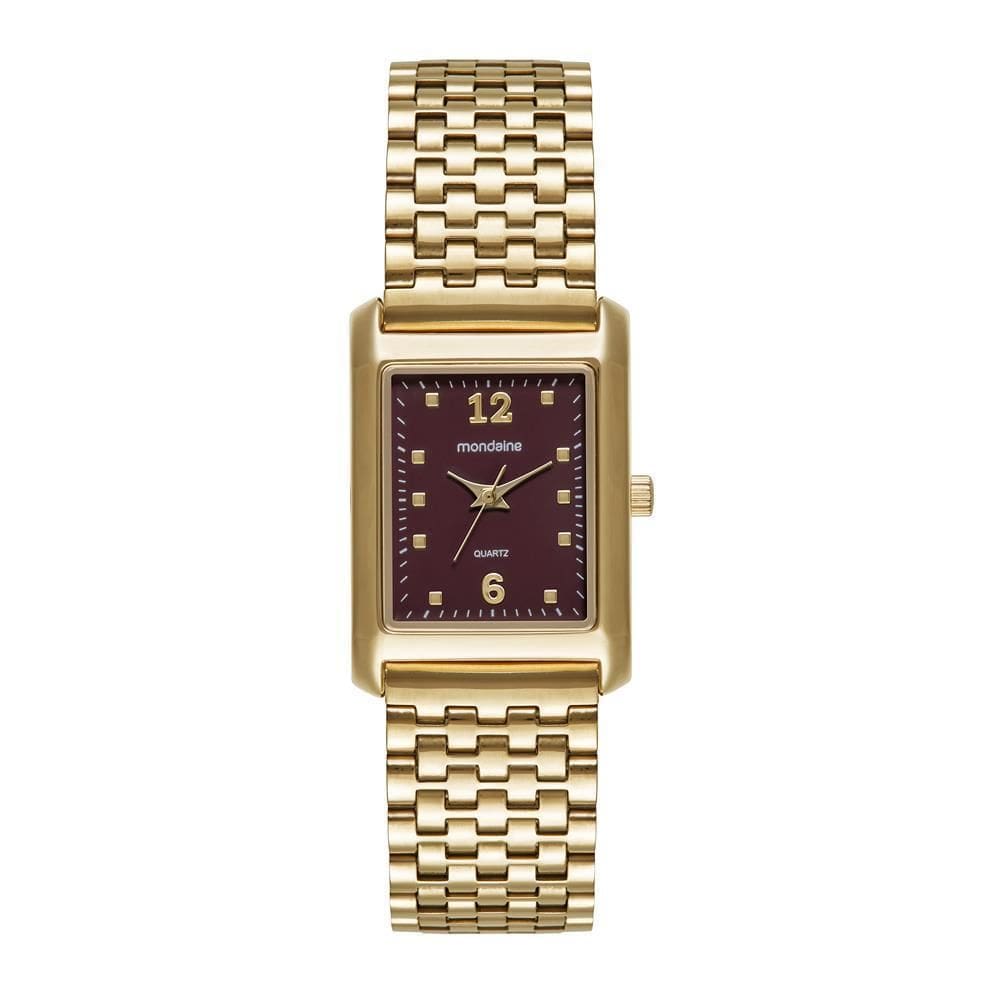 Relogio Mondaine Feminino Ref: 32921Lpmvde2 Retangular