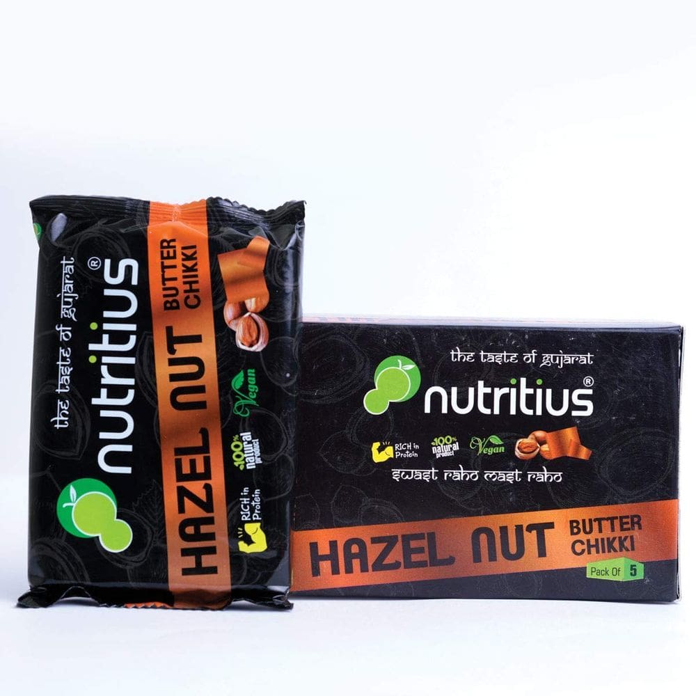 Lanchonete NWIL Nutritius Manteiga de Avelã Chikki 125g 3 unidades