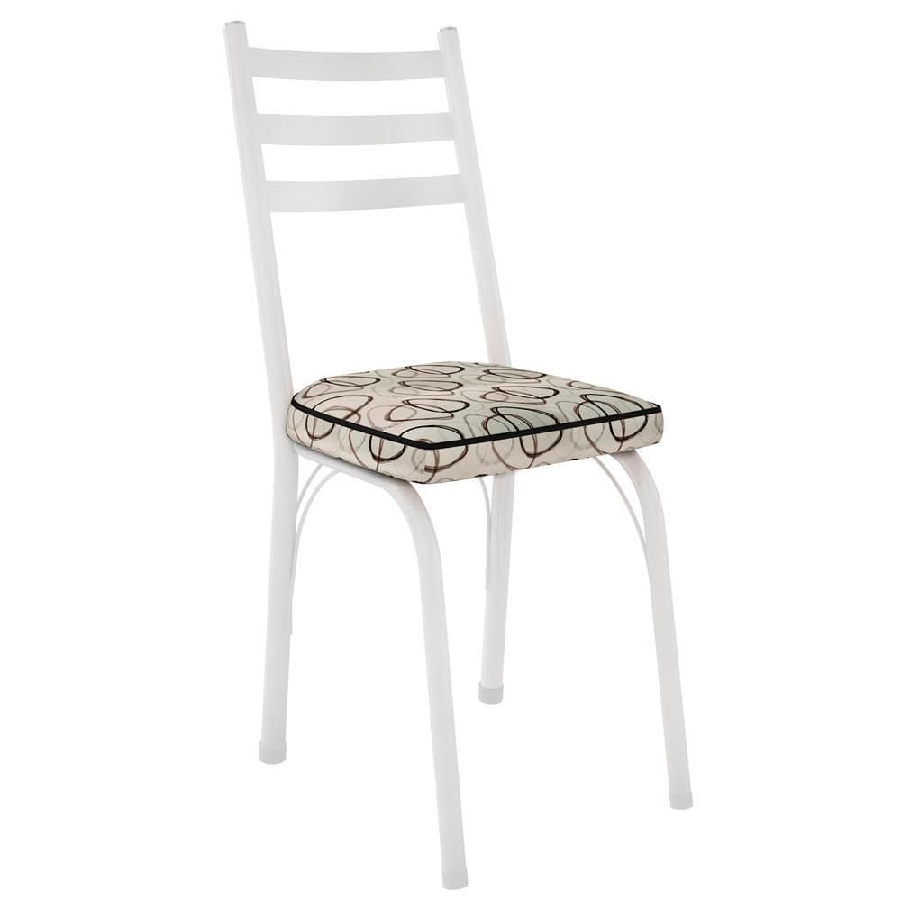 Cadeira Tubular Europa 141 Branco ARTEF