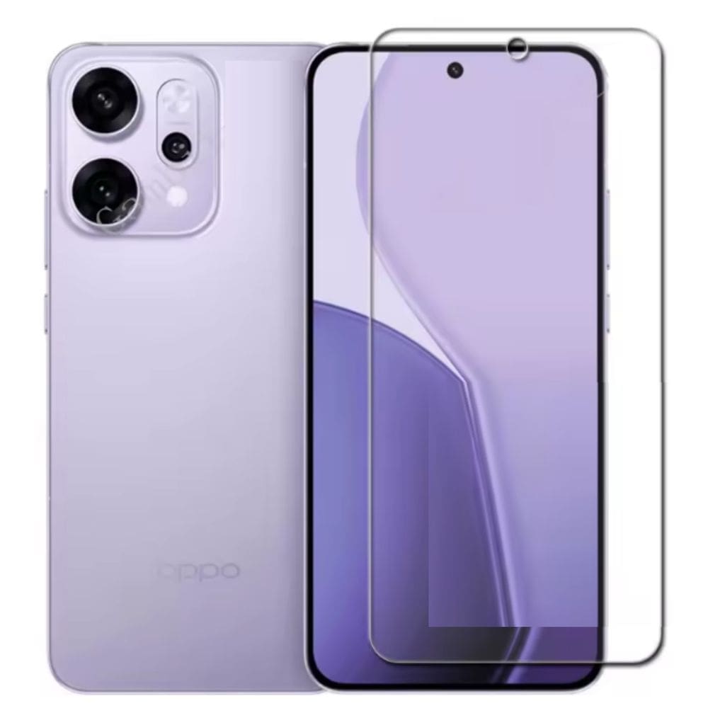 Película De Vidro Temperada Anti Risco 3D 9D Para Oppo Reno14 F